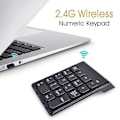 Pikkukuva 4 / 4: 18 Näppäimen Langaton Bluetooth Numeerinen Näppäimistö Laajennus