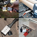 Miniatyrbilde 4 av 5: 2 stk Hurtigkoblingsplugg 175A 600V Batteri Hurtigkobling Strømplugg Vindeskobling Rød for Maksimalt 1AWG Kabel