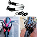 Miniatyrbild 4 av 5: Motorcykel Spegel Modifierad Vindvinge Justerbar Rotationsbackspegel Moto Tillbehör för YAMAHA YZF R6 R1 R25 R3 R125 R15