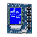 Miniatyrbild 5 av 5: PWM-puls, fyrkantig vågsignalgeneratormodul med LCD-display, justerbar frekvens