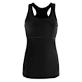 Miniatyrbilde 1 av 5: Sportvest for kvinner Yoga Fitness Løping T-skjorte Topp Svart Xl