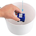 Miniatyrbilde 4 av 4: Sikker Automatisk Vannfontene For Hunder Katter Premium Sklisikker Silikonmatte Vannfontene For 1.6l Blomst Blå Vannpumpe TR250