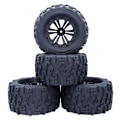 Miniatyrbilde 1 av 5: 4 stk. ZD Racing 1/10 Truck Universal Hjuldekk for HPI HSP Savage XS TM Flux RC Bil Deler