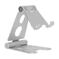 Miniatyrbilde 2 av 5: Mobiltelefon- og nettbrettstativ i aluminium, justerbar i flere vinkler, for live-strømming