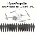 Miniatyrbild 2 av 5: 16 st Propellrar/Snygga Kompakta Propellrar/16 st Reservpropellrar för DJI MINI 4 PRO/Utbytbara Propellrar