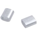 Miniatyrbilde 1 av 5: 2mm Dobbelt Hull Wire Rope Klemmehylse 80 stk