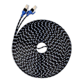 Miniatyrbild 2 av 4: 15m Flat Cat7 Ethernet-kabel RJ45 Patch Cord för nätverk LAN