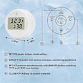 Miniatyrbilde 3 av 5: Isbadstemperaturmåler og -timer, Vanntemperaturmåler for isbad, Vanntette tilbehør for kaldt isbad