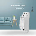 Miniatyrbild 2 av 5: Tm609 Wifi Smart Timer Switch Tuya App Fjärrkontroll Trådlös Nedräkningstidströmbrytare Hem Trappa