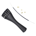 Pikkukuva 3 / 5: Viulun/viulun tailpiece+tailgut F3/4 4/4 Viulu Viulun osat Tarvikkeet
