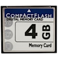 Pikkukuva 1 / 5: Ammattimainen 4 Gt Compact Flash -muistikortti (valkoinen ja sininen)