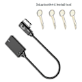 Miniatyrbilde 4 av 4: Trådløs Bluetooth-adapterkabel Ami Mmi Mdi for lyd og musikk i bil, Bluetooth for A3 A4 B8 B6 Q5 A5 A fra Chuai Du