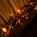 Miniatyrbillede 3 af 5: Birkegren Dekoration Indretning 48led Birktræ Rattan Lampe R111