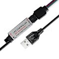 Miniatyrbilde 5 av 5: RGB USB LED-stripe IR RF fjernkontroll 24-knapper 3528 5050 lampe DC12V-Q