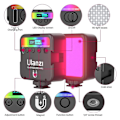 Miniatyrbilde 2 av 5: Vl49 RGB LED Fylllys Mini Bærbar Multifunksjonell 2500k-9000k Lommekamera Fylllys Live Pho