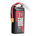 Miniatyrbilde 5 av 5: ZOP Power 7.4V 2800mAh 25C 2S LiPo Batteri Med XT30 Plugg for RC Drone