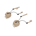 Miniatyrbild 1 av 5: Snabbspår Fästen Et Rail Adapter Et H Set Spår Upphängningsfäste Hjälm