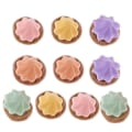 Miniatyrbillede 1 af 5: 8x Miniature Mad Realistiske Små Cookies/Vafler Til 1:12 Dukkehuse A