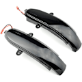 Miniatyrbilde 1 av 5: Dynamisk LED Bakspeil Side Speil Blinklys Indikatorlys Svingsignal Lampe For C W203 T-modell Cl203