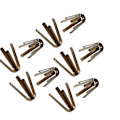 Miniatyrbilde 4 av 5: 2x 10 stk/pakke Messing Golf Sjakt Adapter Shims Passer .335 .350 Sjakt