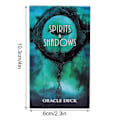 Miniatyrbild 3 av 5: Spirits Shadows Oracle Deck-kort Tarotkort Oracle-kort