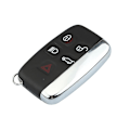 Miniatyrbild 2 av 3: 5-knapps fjärrnyckel Smart Key Skalfodral Blad för Jaguar Xj Xjl Xf