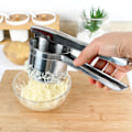 Miniatyrbild 4 av 5: Citronpress i Rostfritt Stål - Manuell Saftpress