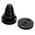 Miniatyrbilde 3 av 3: Flashhobby BE1806 1806 2300KV Børsteløs Motor Black Edition for Multikoptere