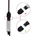 Miniatyrbilde 4 av 5: RGB USB LED-stripe IR RF fjernkontroll 24-knapper 3528 5050 lampe DC12V-Q