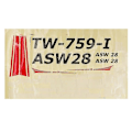 Pikkukuva 1 / 5: VolantexRC ASW28 ASW-28 V2 Liitokoneen varaosatarrat