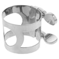 Pikkukuva 3 / 3: Sax Metal Ligature -kiinnike saksofonin suukappaleelle, alttosaksofonin metalliosat