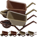 Pikkukuva 1 / 3: 6 kpl Miniatyyripyöräkuorma-autolelu Mini Pyöräkuorma-automalli Piha Puutarha Tarvike