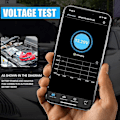 Miniatyrbillede 4 af 5: Bluetooth Bm2 12V Batteri Overvågning Bilbatteri Analysator Test Batteri Diagnostisk Værktøj Til Android Ios