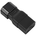 Miniatyrbild 2 av 5: PDU UPS Ström IEC Han C14 till Hon C19 Adapter IEC C19 till C14 Kontakt