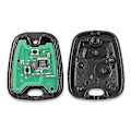 Pikkukuva 4 / 5: 2 Painiketta 433mhz Kaukosäädin Auton Avaimelle Avaimeton Peugeot 307 Citroen C1 C3 Auton Avaimelle Va2 Terä Pcf7961 Sirulla