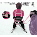 Miniatyrbild 3 av 5: Barnens Skid- och Snowboardträningsele med Avtagbar Koppel