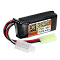 Pikkukuva 3 / 5: ZOP Power 2S 7.4V 1000mAh 25C LiPo Akku T-liittimellä RC-autolle Lentokone Helikopteri FPV Racing Droneen