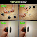 Miniatyrbilde 4 av 5: Sterk Magnetisk Kabeltrekker Profesjonell Wire Mag Pulling Running Device