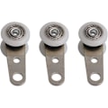Miniatyrbilde 2 av 5: Bqlzr 10 stk Ruller for Buet Vinduer eller Skyvedører - Metall og Plast - 4,5 x 1,9 A344