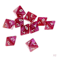 Pikkukuva 1 / 5: 8-sivuinen D8 Polyhedral Noppa Dungeons & Dragons Dnd Pöytäpelille