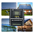 Miniatyrbillede 3 af 5: Pwm 100a 12v 24v 36v 48v Auto Solpanel-laderegulering