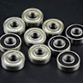 Miniatyrbilde 3 av 5: 30 stk 608zz kulelager, metall Dobbelt skjermet hastighetslager Kvalitetskulelager for skateboard, longboard