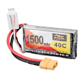 Miniatyrbilde 3 av 5: ZOP Power 7.4V 1500mAh 40C 2S LiPo Batteri XT60 Plugg for RC Drone
