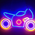Miniatyrbild 5 av 5: Motorcykel Neonljus Nattlampa Enkel att Installera Belysning LED-skylt LED för Lager Källare Butik Nattklubb Bil