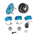 Miniatyrbilde 2 av 4: 3x Rc Clutch 14t Gear Bearing Clutch Shoes Springs Cone&engine Nut Flywheel Assembly For Nitro Car