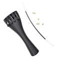 Pikkukuva 1 / 5: Viulun/viulun tailpiece+tailgut F3/4 4/4 Viulu Viulun osat Tarvikkeet