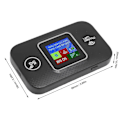 Miniatyrbillede 4 af 5: 4G LTE Mobil WiFi Hotspot med SIM-kort Slot til Asiatisk Farveskærm Bærbar WiFi Router Trådløs Internet Router Enheder
