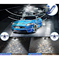 Miniatyrbilde 5 av 5: Hvit 40W 360 Grader 40 60W Super Lys LED Garasjelys 3 Ultra Lys