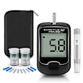 Miniatyrbilde 1 av 5: Exactive Eq Impulse Helt Automatisk Blodsukkermåler med Testpapir 50 Teststrimler + 50 Nåler Bean Newway