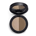 Miniatyrbild 1 av 4: Makeup Revolution - Duo Brow Powder - Mörkbrun Bi-Color